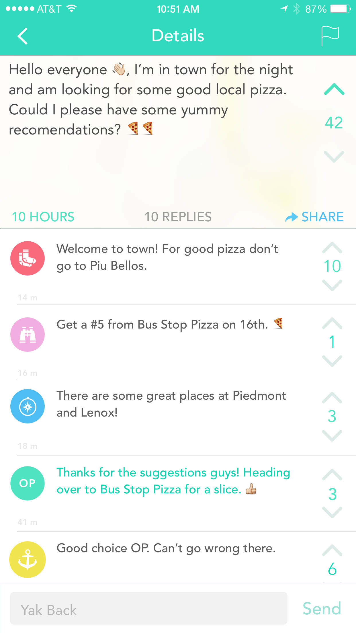 Reply Icon Conversation